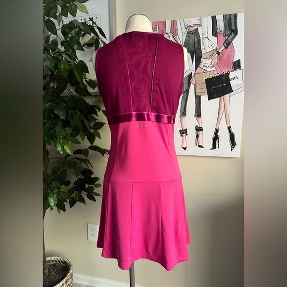 Adidas Womens Vintage Y2K Stretch ClimaCool Adilibria Tennis Dress Size Medium - Picture 7 of 10